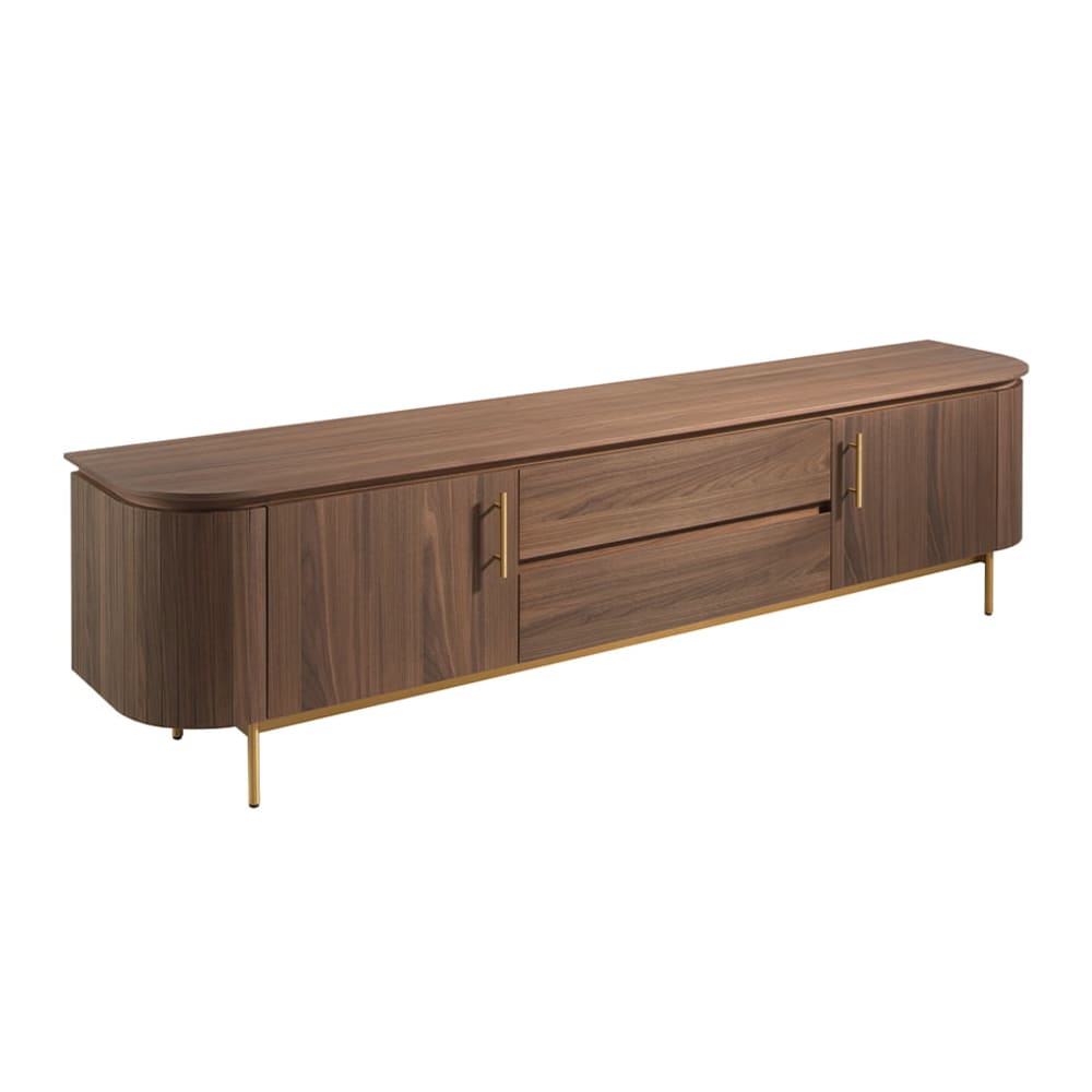 wohnli-moebel-suche-M23047206 Wohnli Möbelsuche - TV-Schrank Nussbaum und goldenem Stahl