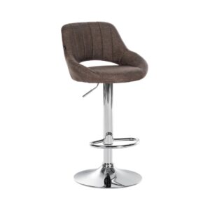 wohnli-moebel-suche-M23047492 Wohnli Möbelsuche - Barhocker Stoff höhenverstellbar drehbar Stoff braun