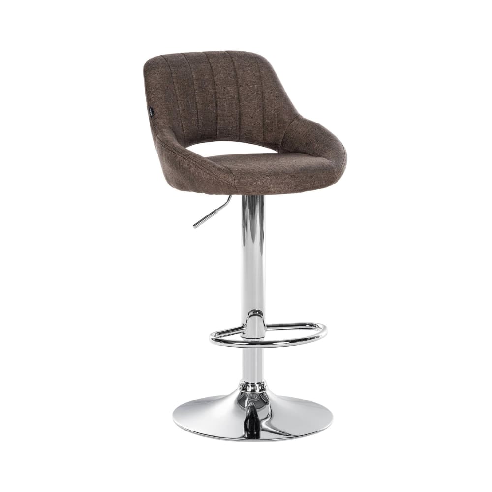 wohnli-moebel-suche-M23047492 Wohnli Möbelsuche - Barhocker Stoff höhenverstellbar drehbar Stoff braun