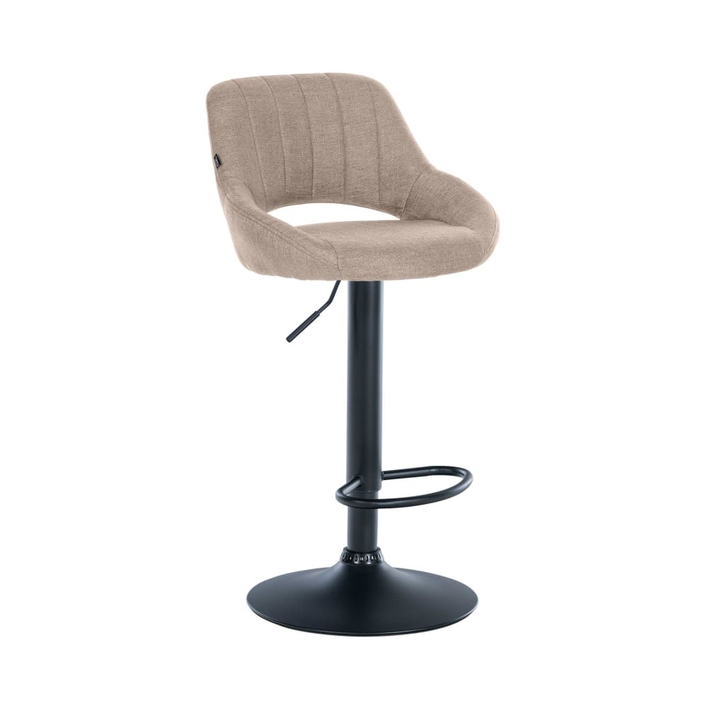 wohnli-moebel-suche-M23047610 Wohnli Möbelsuche - Barhocker Stoff höhenverstellbar drehbar Stoff taupe