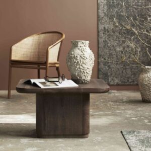 70x40x70cm Holz Braun Nordal Möbel Wohnzimmermöbel Couchtische