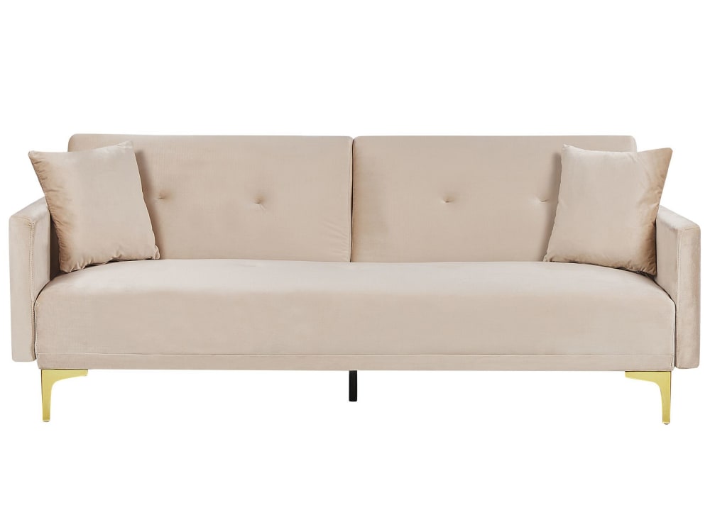 wohnli-moebel-suche-M23050258 Wohnli Möbelsuche - Schlafsofa 3 Personen aus Samtstoff