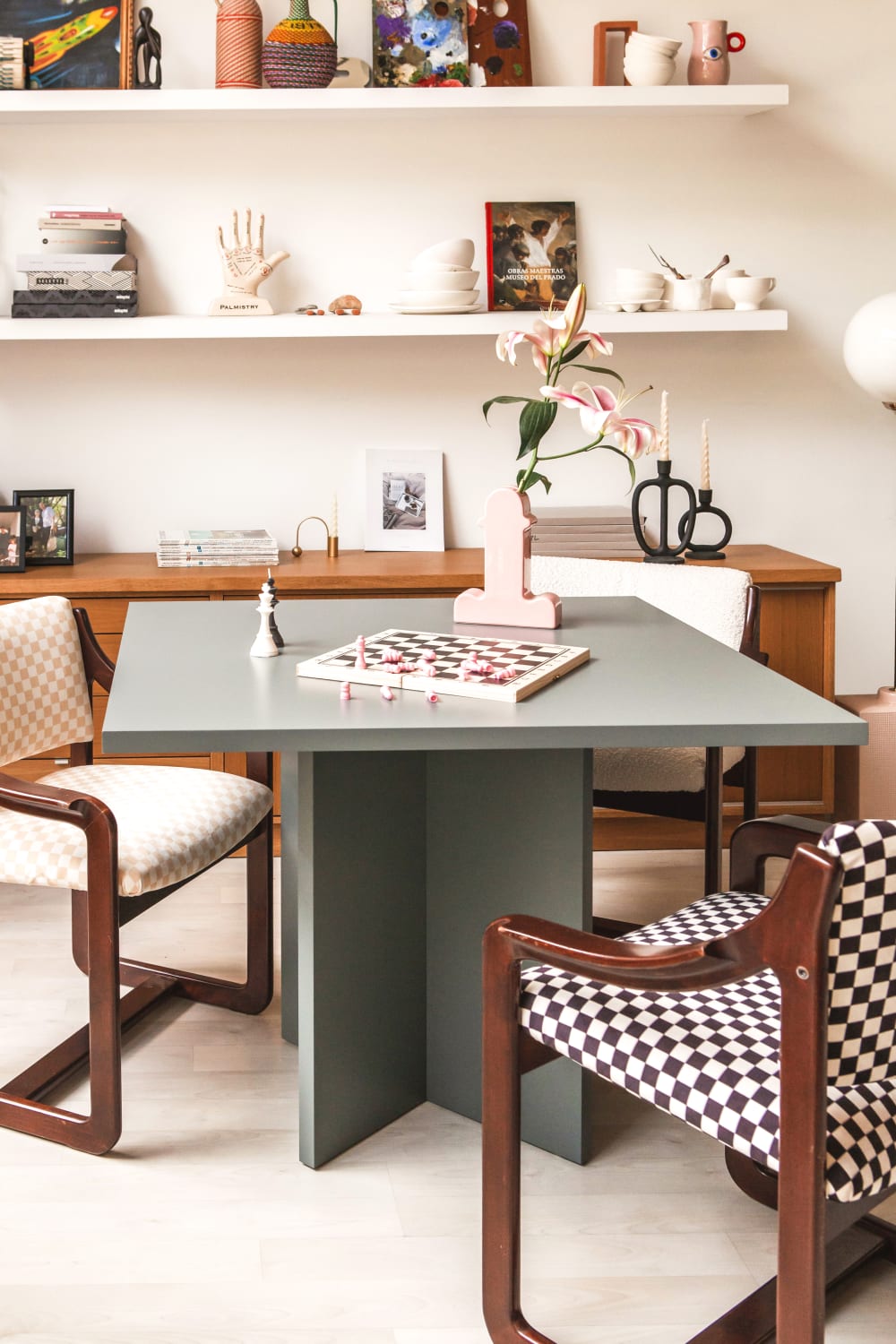 100x75x100cm Spanplatte Grau RNT by Really Nice Things Möbel Esszimmermöbel Esstische