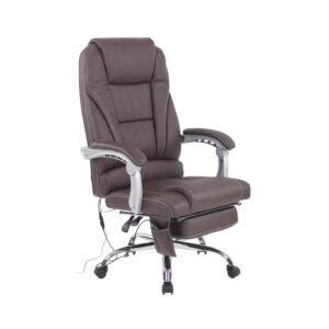 wohnli-moebel-suche-M23055698 Wohnli Möbelsuche - Bürostuhl drehbar mit Massagefunktion aus Echtleder braun