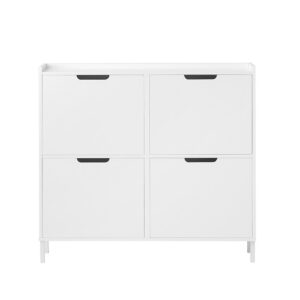 wohnli-moebel-suche-M23055940 Wohnli Möbelsuche - Schuhschrank schmal Holzwerkstoff Metall Weiß