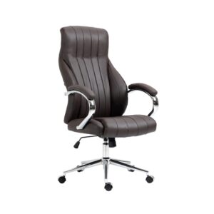 wohnli-moebel-suche-M23056013 Wohnli Möbelsuche - Bürostuhl höhenverstellbar drehbar aus Echtleder braun