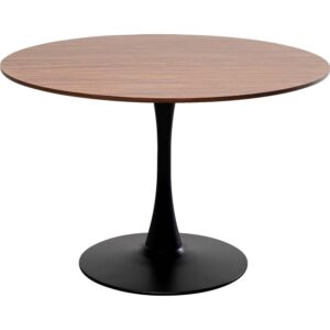 Wohnli Möbelsuche - Runder Esstisch für 4 Personen aus Holz und Stahl D110cm