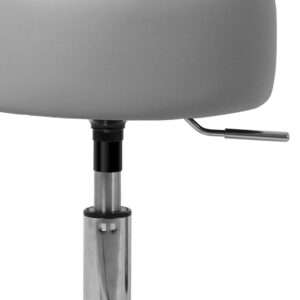 Schminktisch LED Kosmetiktisch Frisiertisch Kommode Spiegel 39x65x33cm Edelstahl Weiß ML-Design Möbel Schlafzimmermöbel Schminktische