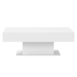 wohnli-moebel-suche-M23061051-1 60x40x110cm Spanplatte Weiß ML-Design Möbel Wohnzimmermöbel Couchtische