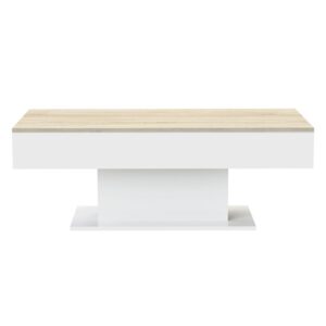 wohnli-moebel-suche-M23061066-1 60x40x110cm Spanplatte Weiß ML-Design Möbel Wohnzimmermöbel Couchtische