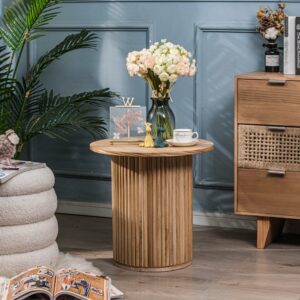 wohnli-moebel-suche-M23061564-1 Beistelltisch aus Massivholz 50x49x50cm Holz Braun Nordlys Möbel Wohnzimmermöbel Beistelltische