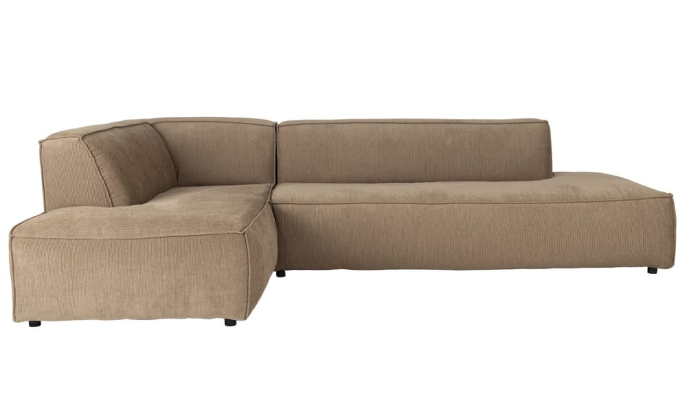 wohnli-moebel-suche-M23061729 Wohnli Möbelsuche - Großes Ecksofa links aus karamellfarbenem Samt