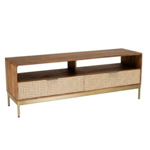 wohnli-moebel-suche-M23062126 Wohnli Möbelsuche - TV-Möbel aus Mangoholz 2 Fächer 2 Schubladen