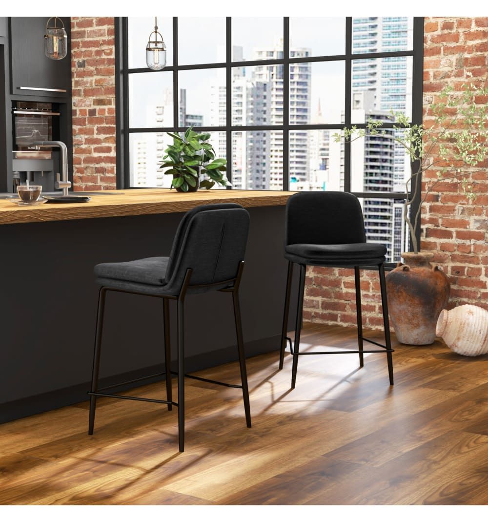 schwarz und mattschwarz