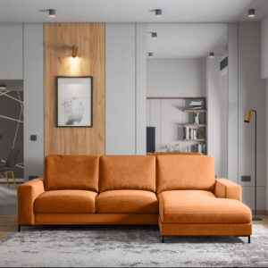 wohnli-moebel-suche-M23065647-1 156x85x244cm Stoff Braun Selsey Sofas und Sessel Sofas Ecksofas