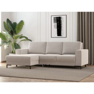 156x85x244cm Stoff Beige Selsey Sofas und Sessel Sofas Ecksofas