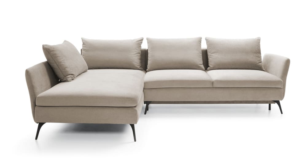 Wohnli Möbelsuche - Ecksofa  Beige linksseitig