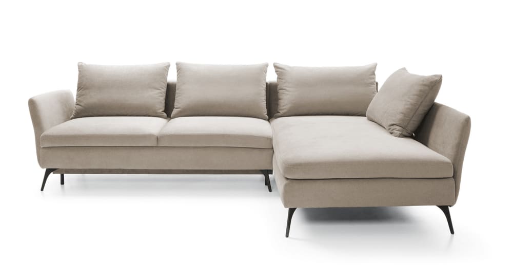 Wohnli Möbelsuche - Ecksofa  Beige rechtsseitig