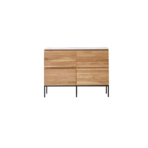 wohnli-moebel-suche-M23067074 Wohnli Möbelsuche - Badmöbel Nova aus massivem Eichenholz und Premium-Terrazzo Moon 120 cm