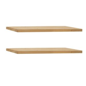 wohnli-moebel-suche-M23067133 Wohnli Möbelsuche - 2er-Set Regale Schwebend aus Massivholz