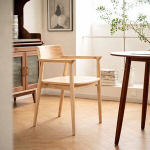 wohnli-moebel-suche-M23068825-1 Esszimmerstühle (2er Set) aus Massivholz Braun 58x75x58cm Holz Braun Nordlys Möbel Esszimmermöbel Stühle