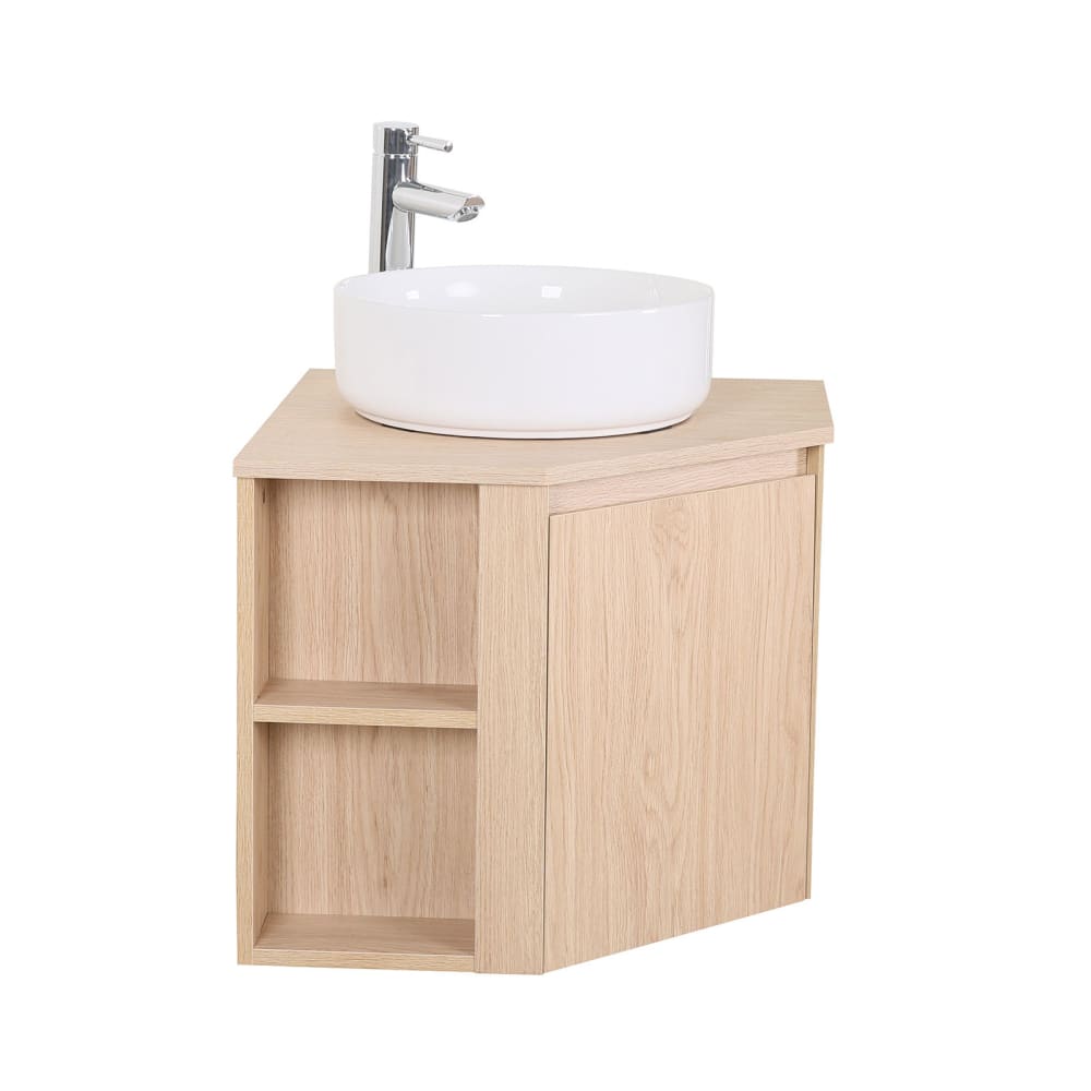 wohnli-moebel-suche-M23072603 Wohnli Möbelsuche - Eckwaschtisch-Set + weißes Waschbecken