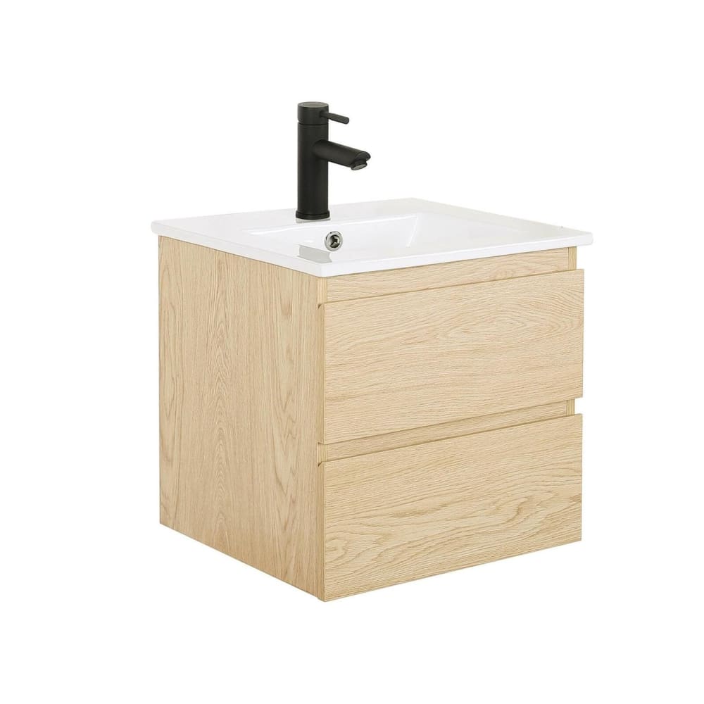 Wohnli Möbelsuche - Hängewaschtisch 45cm mit Keramikwaschbecken