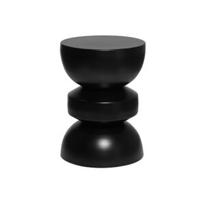 Wohnli Möbelsuche - Beistelltisch aus schwarzem Metall Ø32