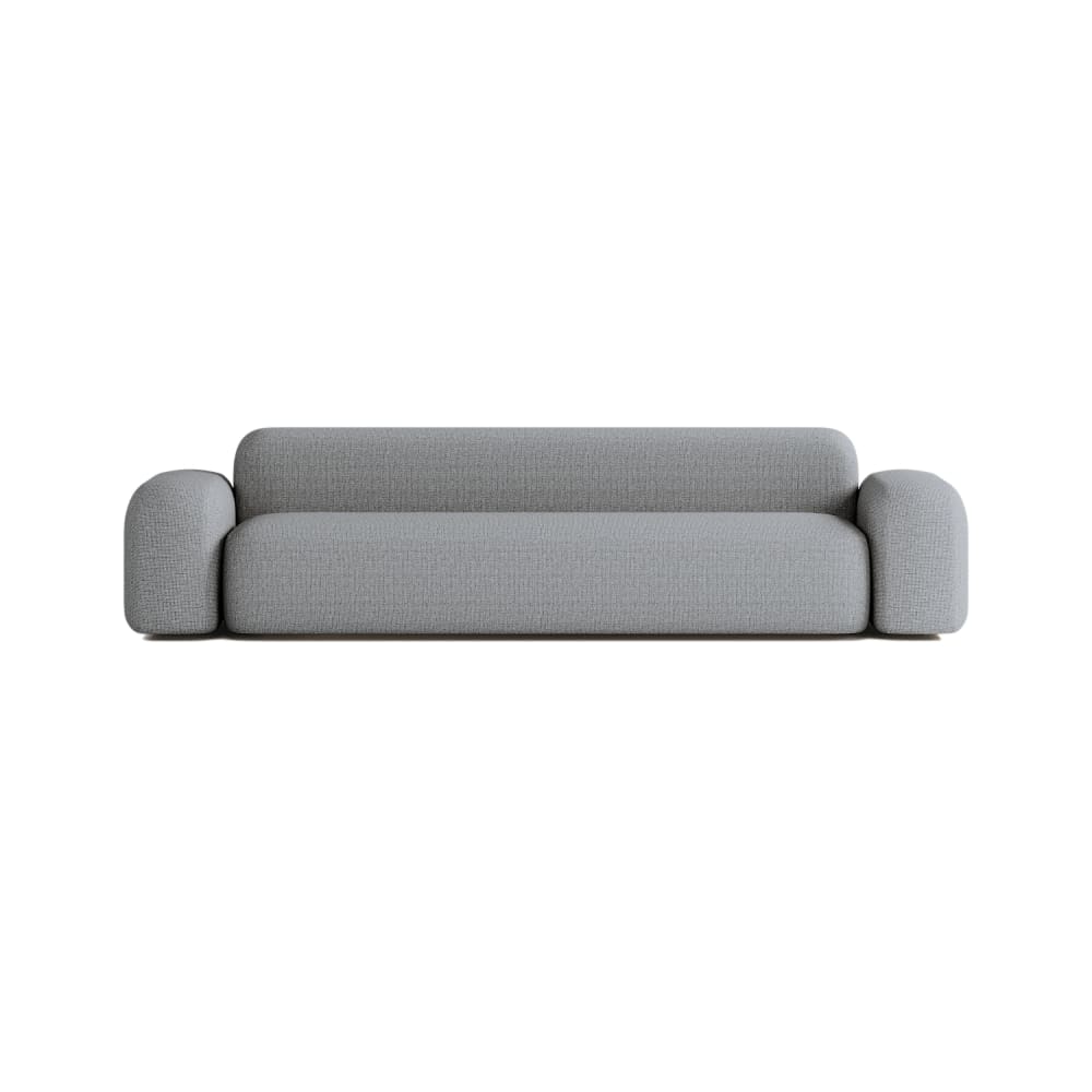Wohnli Möbelsuche - Lineares 4-Sitzer-Sofa aus Stoff