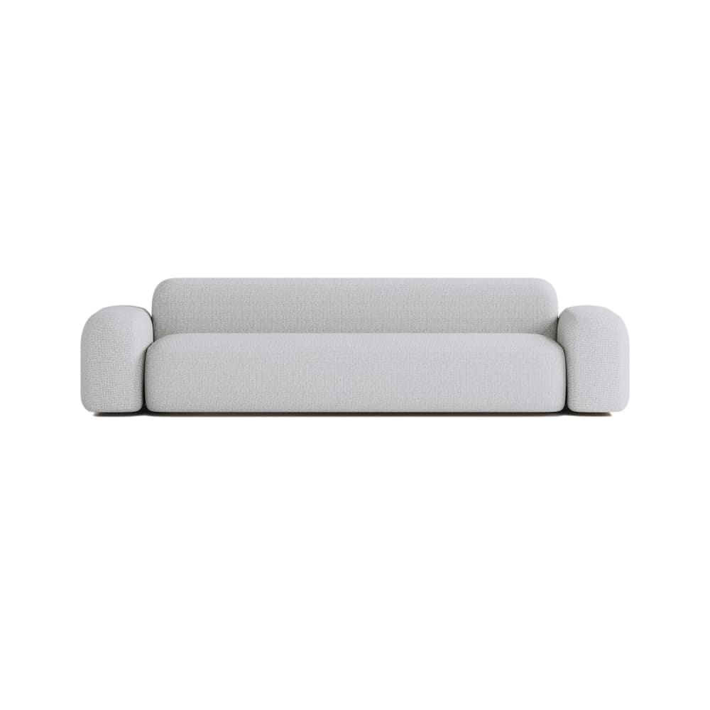 Wohnli Möbelsuche - Lineares 4-Sitzer-Sofa aus Stoff