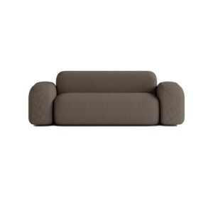 Wohnli Möbelsuche - Lineares 2-Sitzer-Sofa aus Stoff