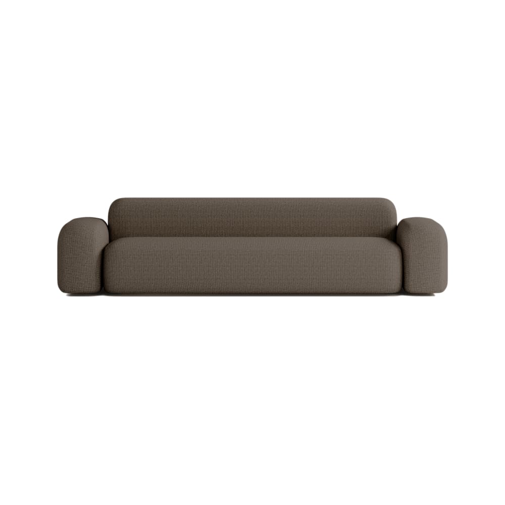 Wohnli Möbelsuche - Lineares 4-Sitzer-Sofa aus Stoff