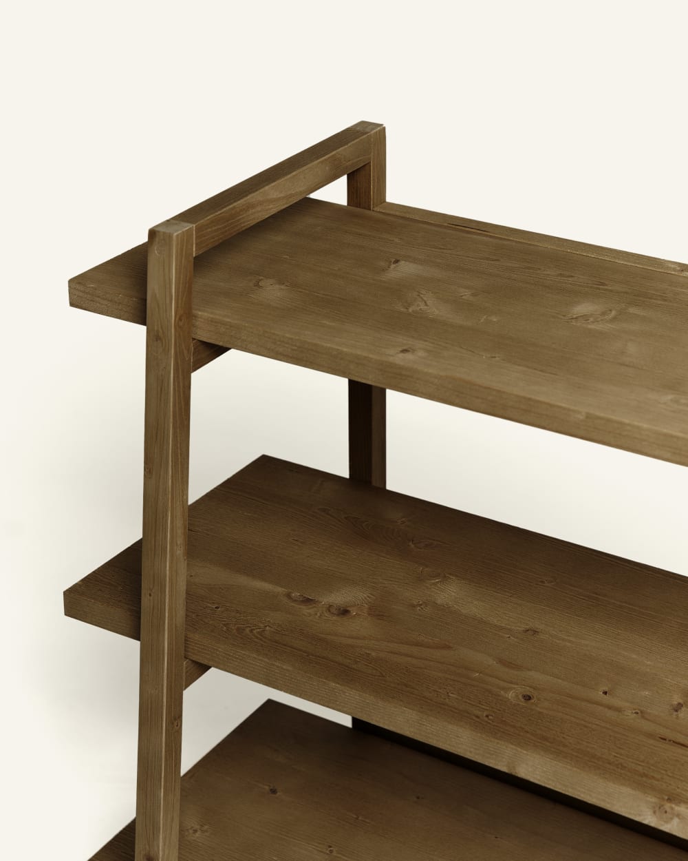 wohnli-moebel-suche-M23083036-1 Schuhschrank Holz und Rattan Braun 120 cm 100x80x40cm Holz Braun Hannun Möbel Wohnzimmermöbel Regale
