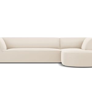 wohnli-moebel-suche-M23083956 Wohnli Möbelsuche - 4-Sitzer Ecksofa rechts aus Samt