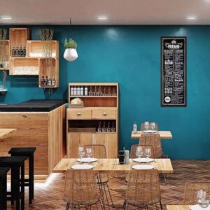 100x160x49cm Holz Beige Tradis Möbel Wohnzimmermöbel Bücherregale