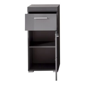 wohnli-moebel-suche-M23085196-1 Badschrank AmandaMando 37x79x31cm Spanplatte Grau ebuy24 Möbel Badezimmermöbel Badezimmerschränke