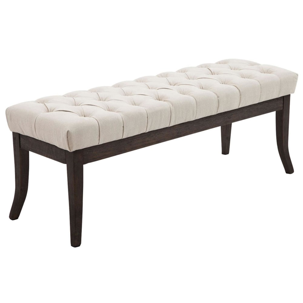 wohnli-moebel-suche-M23086527 Wohnli Möbelsuche - Sitzbank mit Holzgestell Polster aus Stoff creme