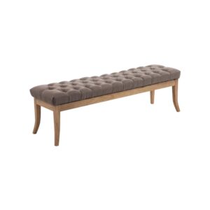 wohnli-moebel-suche-M23086547 Wohnli Möbelsuche - Sitzbank mit Holzgestell Polster aus Stoff taupe