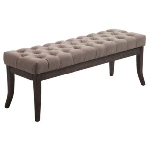 wohnli-moebel-suche-M23086685 Wohnli Möbelsuche - Sitzbank mit Holzgestell Polster aus Stoff taupe