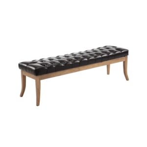 wohnli-moebel-suche-M23086706 Wohnli Möbelsuche - Sitzbank mit Holzgestell Polster aus Kunstleder braun