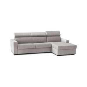 wohnli-moebel-suche-M23086988 Wohnli Möbelsuche - Festes Sofa mit Halbinsel aus grauem Stoff