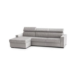 wohnli-moebel-suche-M23086991 Wohnli Möbelsuche - Festes Sofa mit Halbinsel aus grauem Stoff
