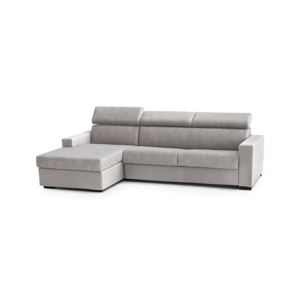 wohnli-moebel-suche-M23086991 Wohnli Möbelsuche - Festes Sofa mit Halbinsel aus grauem Stoff