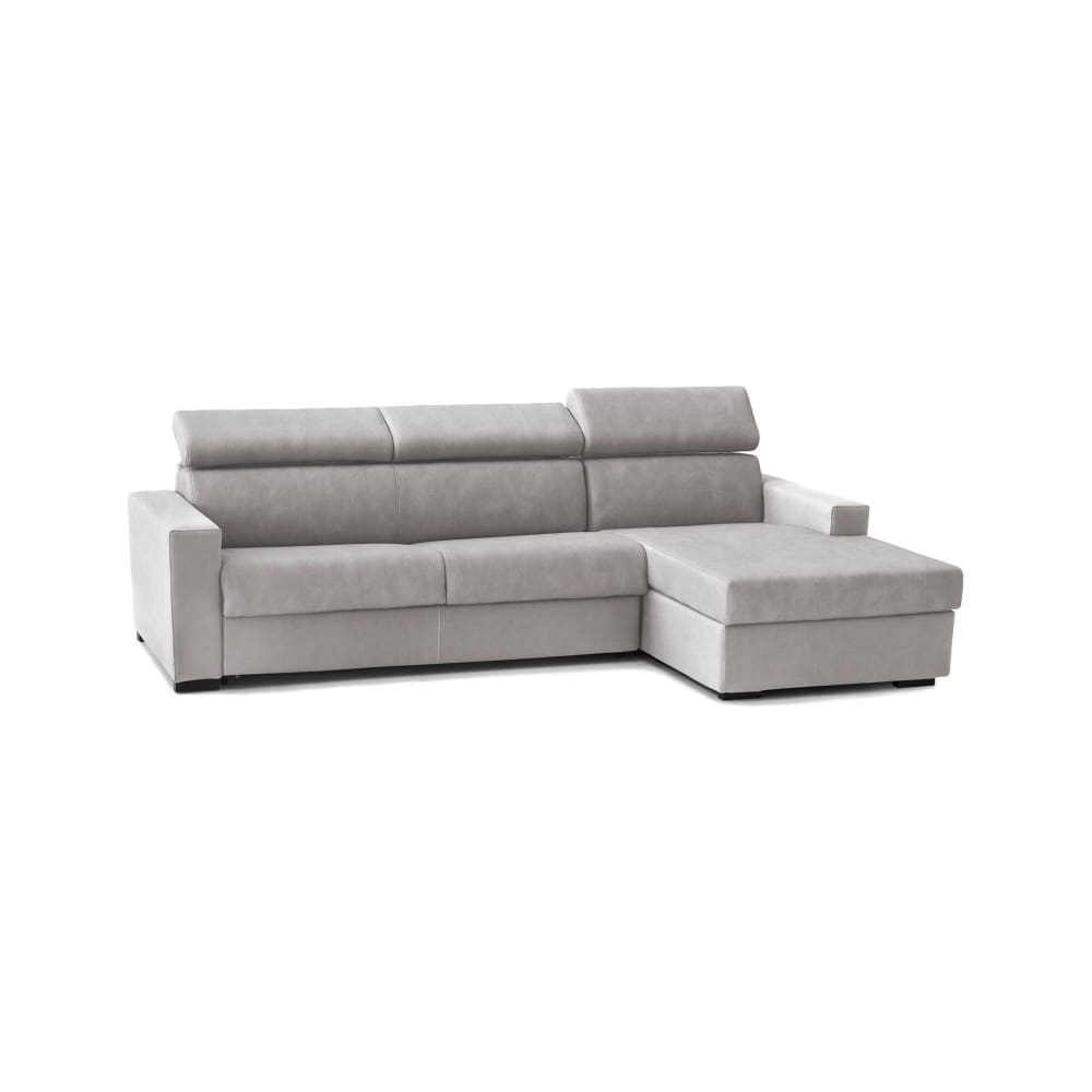 wohnli-moebel-suche-M23086993 Wohnli Möbelsuche - Festes Sofa mit Halbinsel aus grauem Stoff