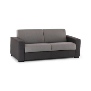 Wohnli Möbelsuche - Festes 3-Sitzer-Sofa aus grauem Stoff