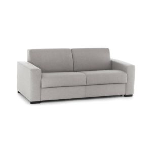 Wohnli Möbelsuche - Festes 3-Sitzer-Sofa aus grauem Stoff