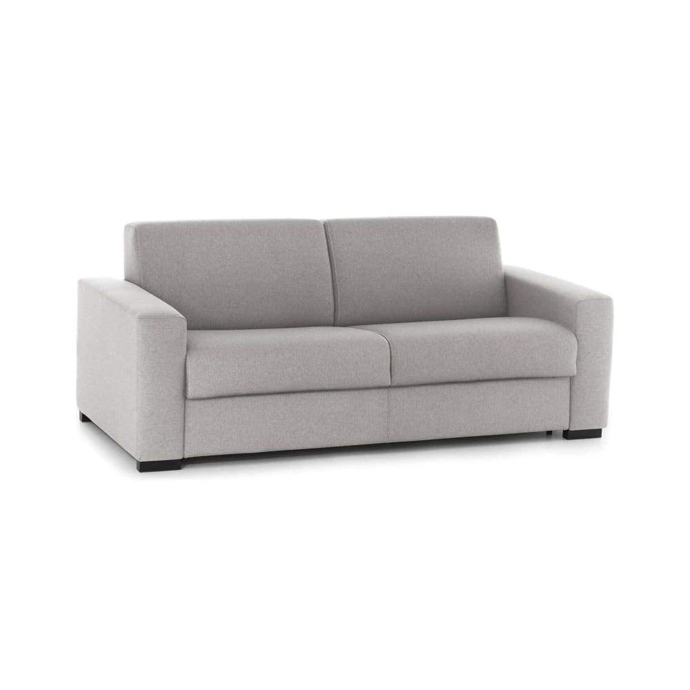 Wohnli Möbelsuche - Festes 3-Sitzer-Sofa aus grauem Stoff