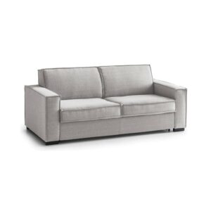 Wohnli Möbelsuche - Festes 3-Sitzer-Sofa aus grauem Stoff