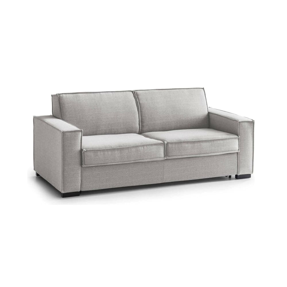 Wohnli Möbelsuche - Festes 3-Sitzer-Sofa aus grauem Stoff