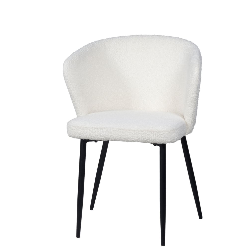 wohnli-moebel-suche-M23087212 Wohnli Möbelsuche - Esszimmerstuhl 2er Set aus Bouclé-Stoff